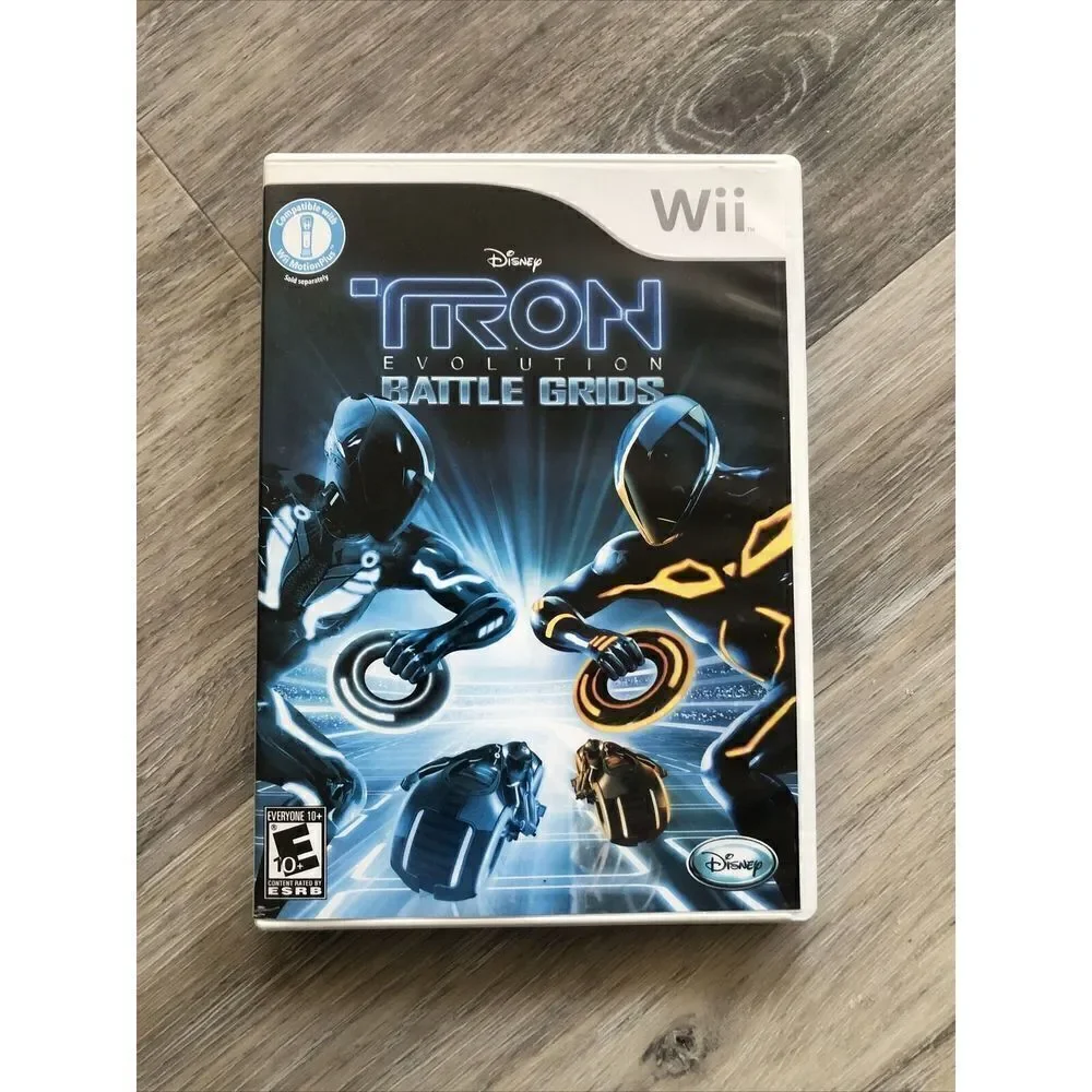 *Disney TRON: Evolution - Battle Grids - Nintendo Wii Game- Gaming Good Condtion